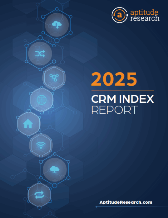 Aptitude Research 2025 CRM Index Report